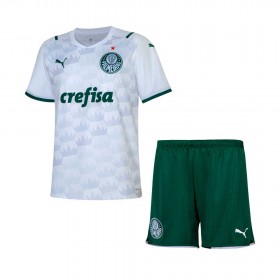 Jalkapallo Pelipaidat Palmeiras Lasten Vieraspaita 2021-2022 Lyhythihainen